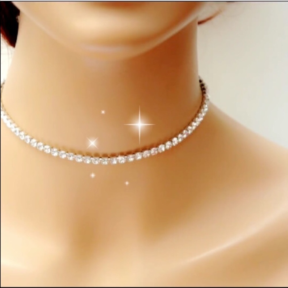 🆕Spring❤️HP. Single strand tennis necklace - Picture 4 of 7